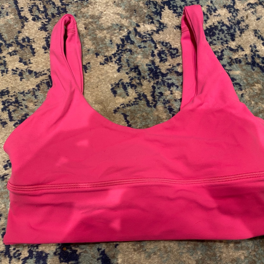 SONIC PINK LULULEMON ALIGN BRA